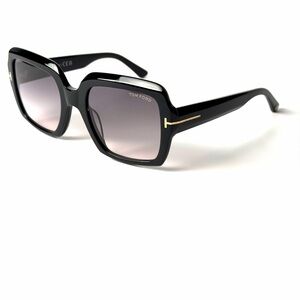 Tom Ford Sunglasses  Kaya TF 1082 01B Black Gradient Lens 54mm New